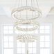 Florence LED 20 inch Chrome Chandelier Ceiling Light